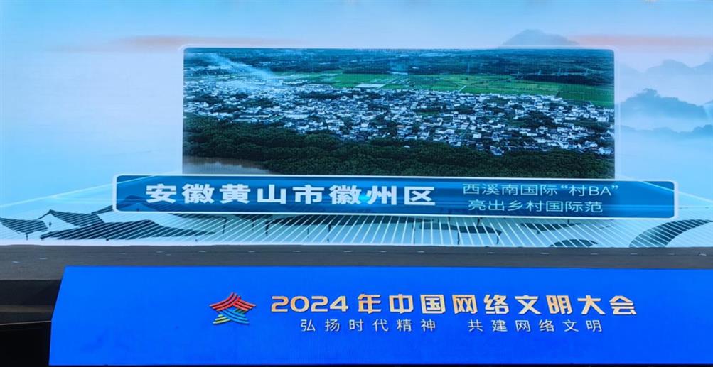 安徽省2个案例成功入选“2024年网络文明 国际交流互鉴城市典型案例”